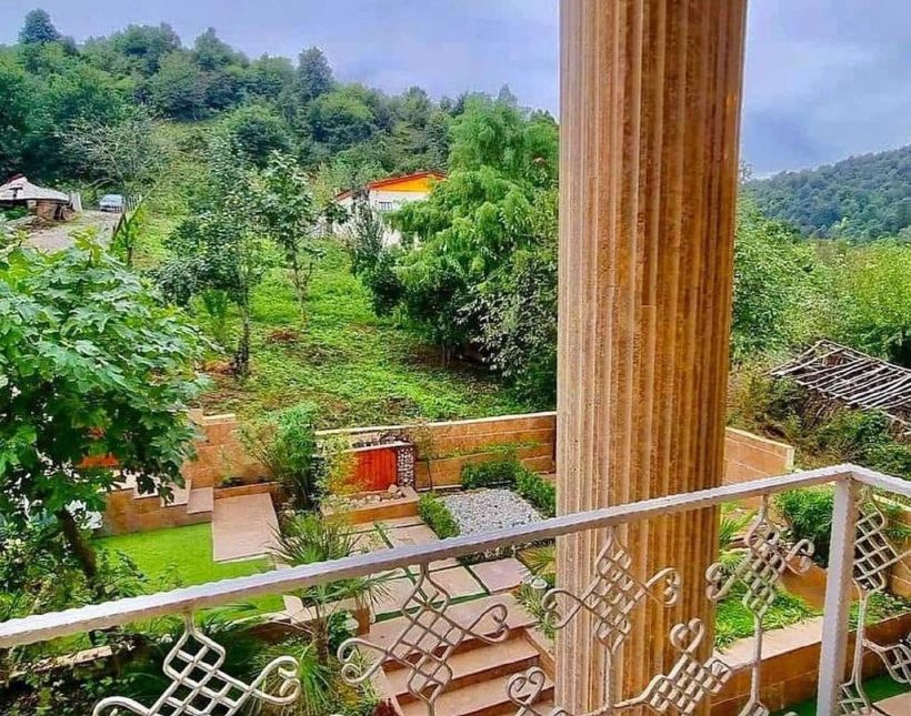 خرید ویلا 400 متری نما سنگ پای جنگل های میرنا | 400 متر