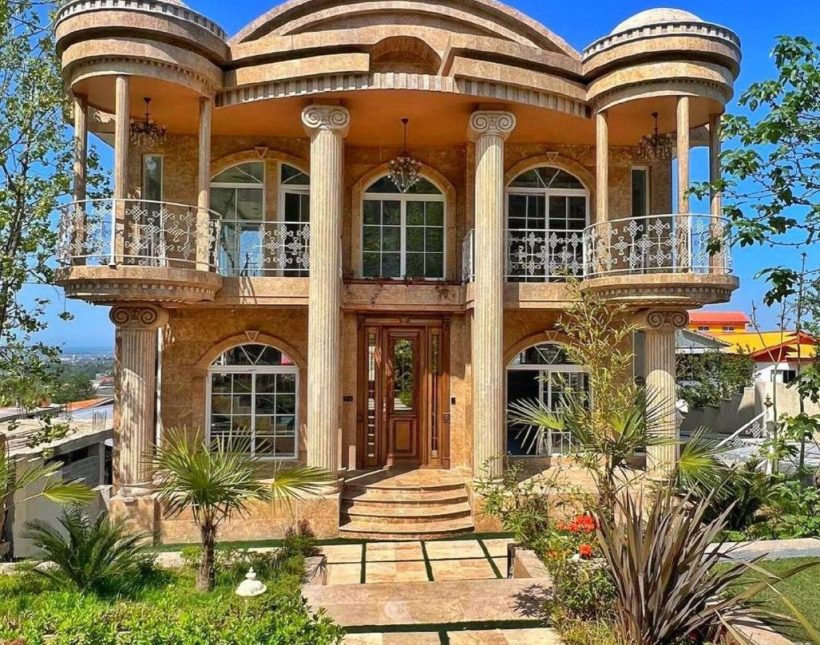 خرید ویلا 400 متری نما سنگ پای جنگل های میرنا | 400 متر