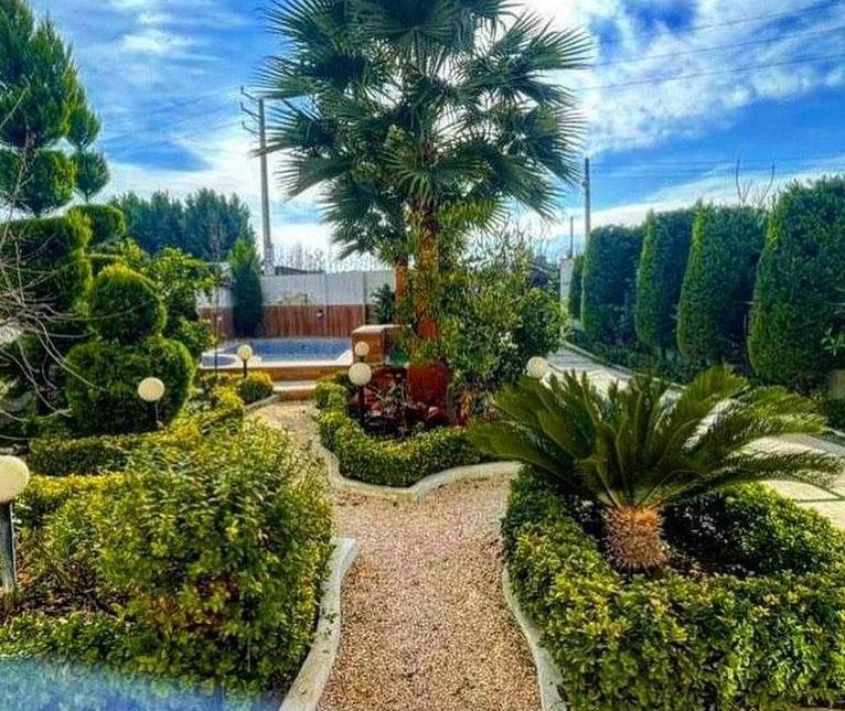 فروش ویلا باغ با طراحی عالی استخر دار | 450 متر