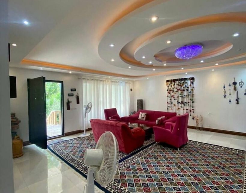 خرید ویلا باغ 350 متری نما سنگ سند دار | 350 متر