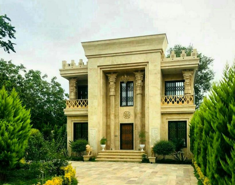 کاخ ویلا سند دار در چمستان 300 متر زمین | ۳۰۰ متر
