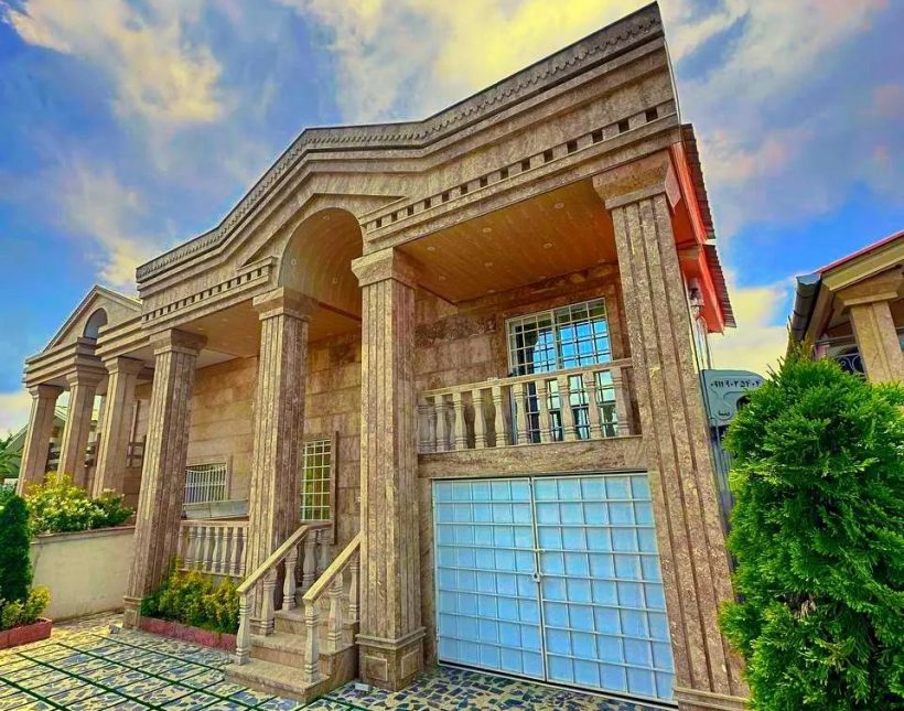 خرید ویلا طرح دوبلکس نما سنگ شهرکی کیابسر | ۲۶۰ متر