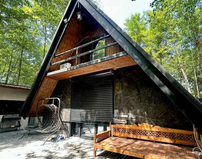 خرید ویلا سوییسی 300 متری فول مبله در دل جنگل | ۳۰۰ متر