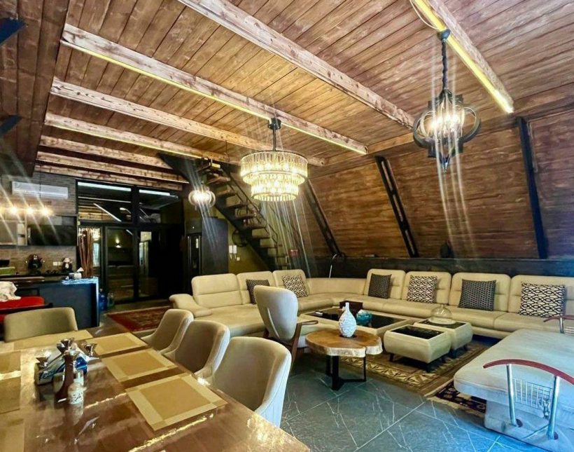 خرید ویلا سوییسی 300 متری فول مبله در دل جنگل | ۳۰۰ متر