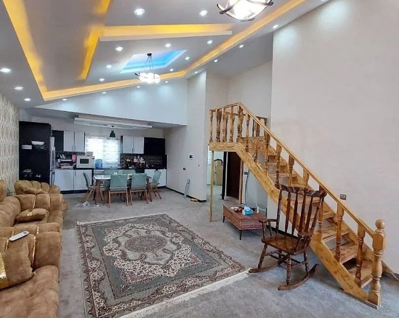 ویلا باغ دوبلکس نما سنگی مبله کامل | ۲۷۰ متر