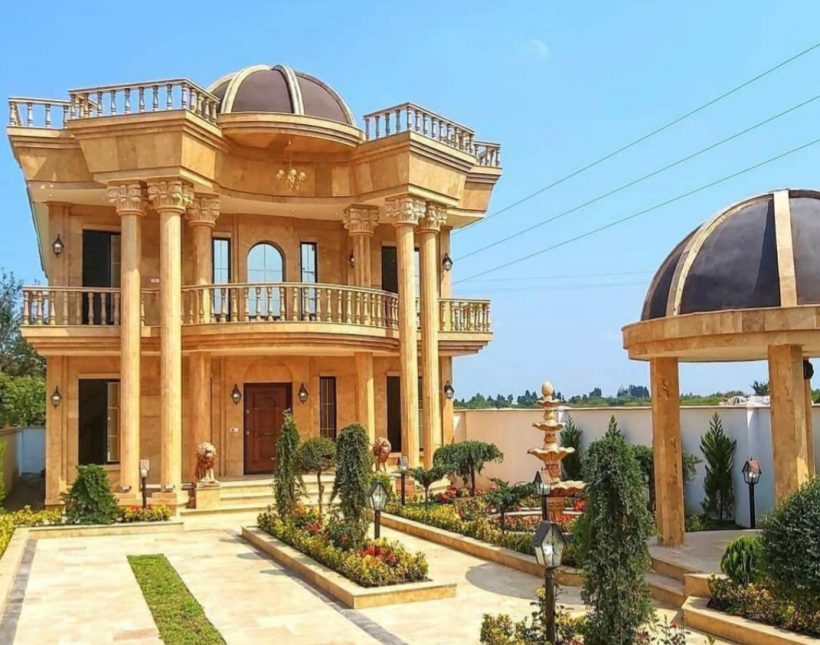 خرید کاخ ویلا نما سنگ 600 متری شهرکی نور | ۶۰۰ متر
