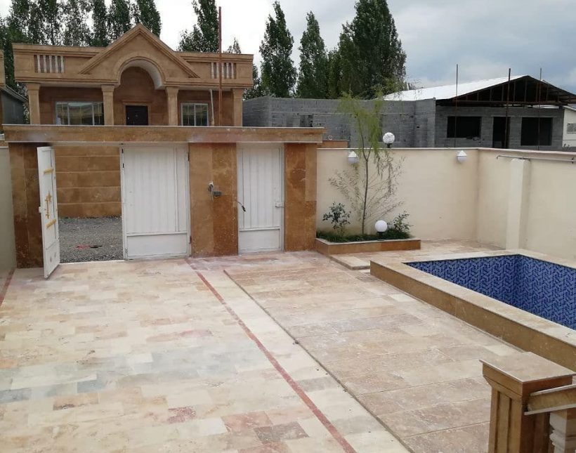 خرید ویلا فلت استخر دار 294 متر فول امکانات شهرکی | ۲۹۴ متر
