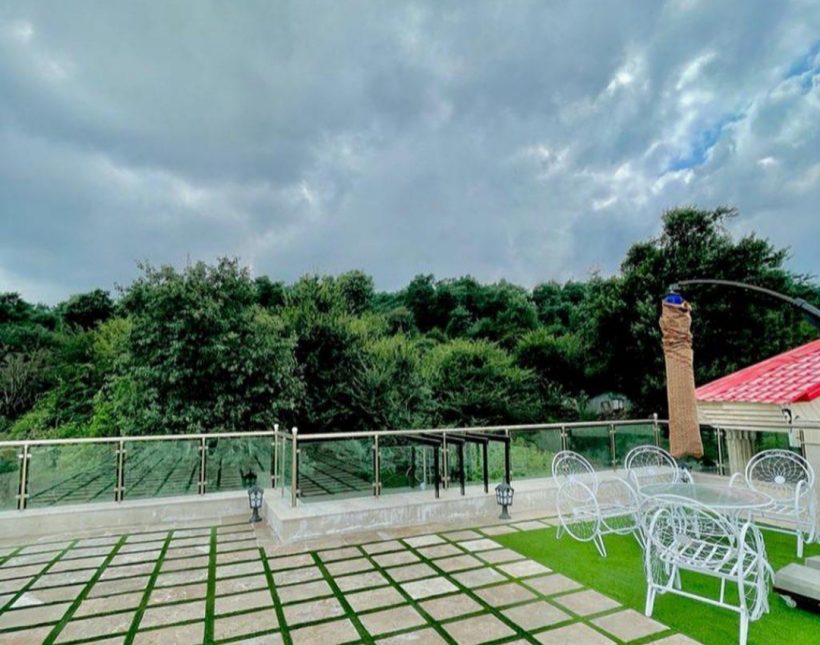 ویلا باغ دوبلکس نما مدرن با طراحی عالی | 350 متر