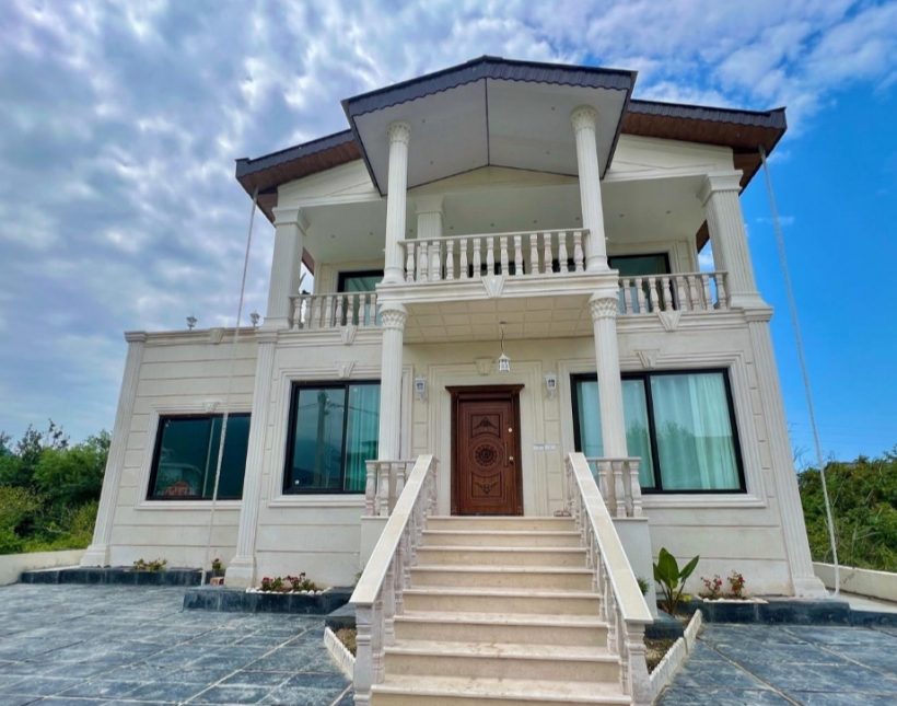 کاخ ویلا 360 متری استخر دار و فول فرنیش چمستان | ۳۶۰ متر