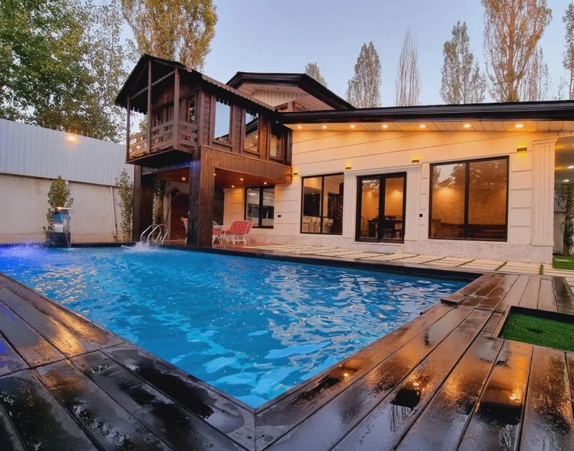 خرید ویلا نئو کلاسیک 330 متری استخر دار مهندسی ساز | ۳۳۰ متر