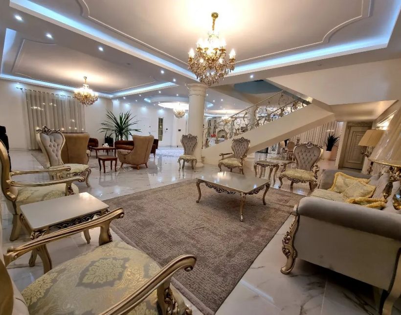 خریدکاخ ویلا 600 متری استخر دار شهرک دنج مشجر | 600 متر