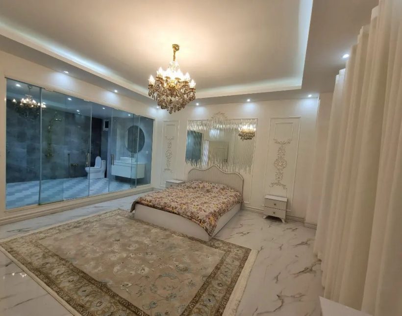 خریدکاخ ویلا 600 متری استخر دار شهرک دنج مشجر | 600 متر