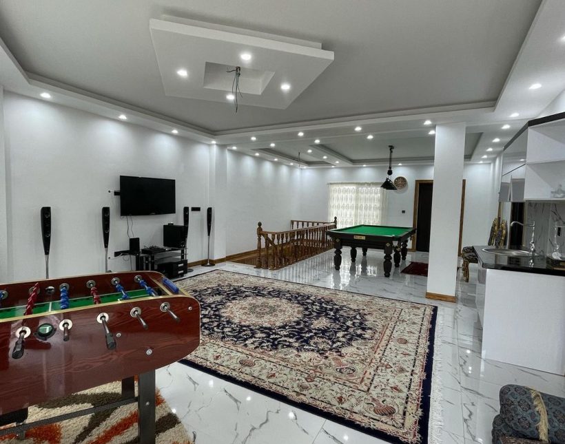 کاخ ویلا 380 متری استخر دار و فول فرنیش چمستان | ۳۸۰ متر