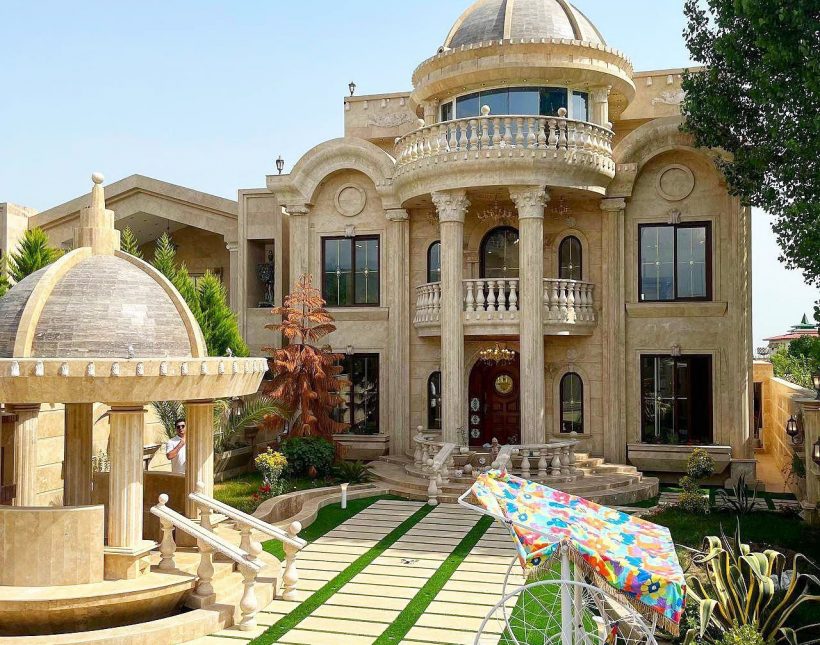 خرید کاخ ویلای مجلل فول آپشن شهرک برند سعادت آباد | ۱۰۰۰ متر