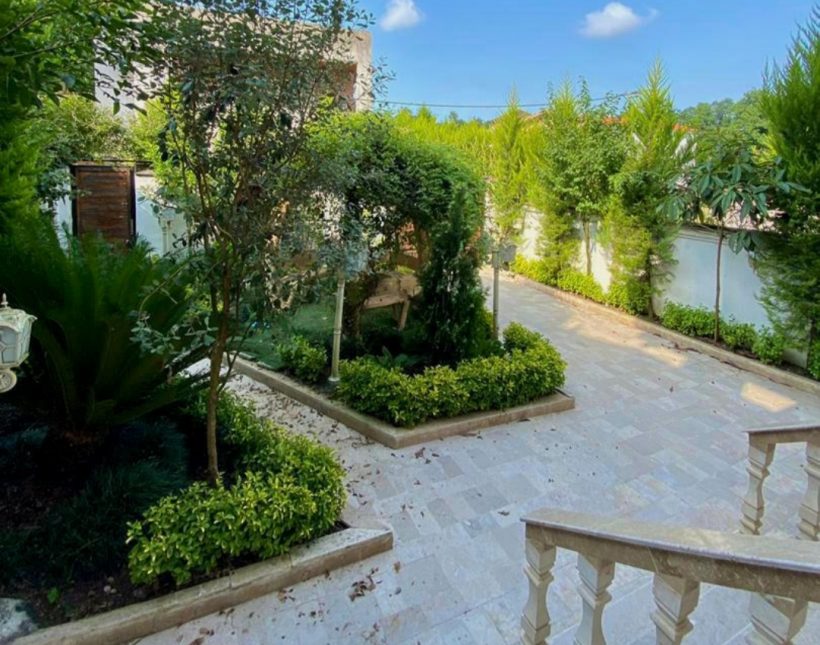 کاخ ویلای نما سنگ 350 متری سند دار پلاک یک جنگل | ۳۵۰ متر