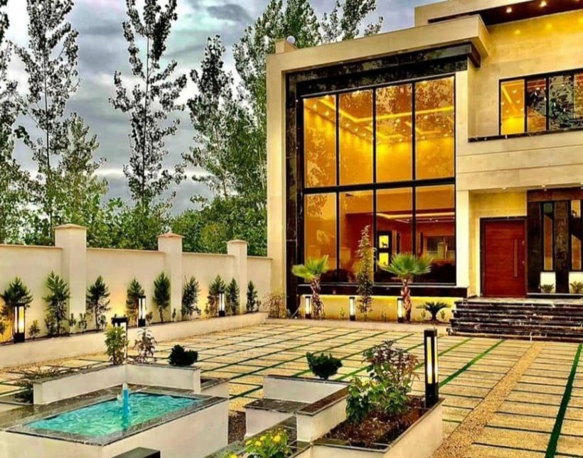 خرید ویلا مدرن 300 متری سند دار استخر دار مبله جنگلی نور | 300 متر