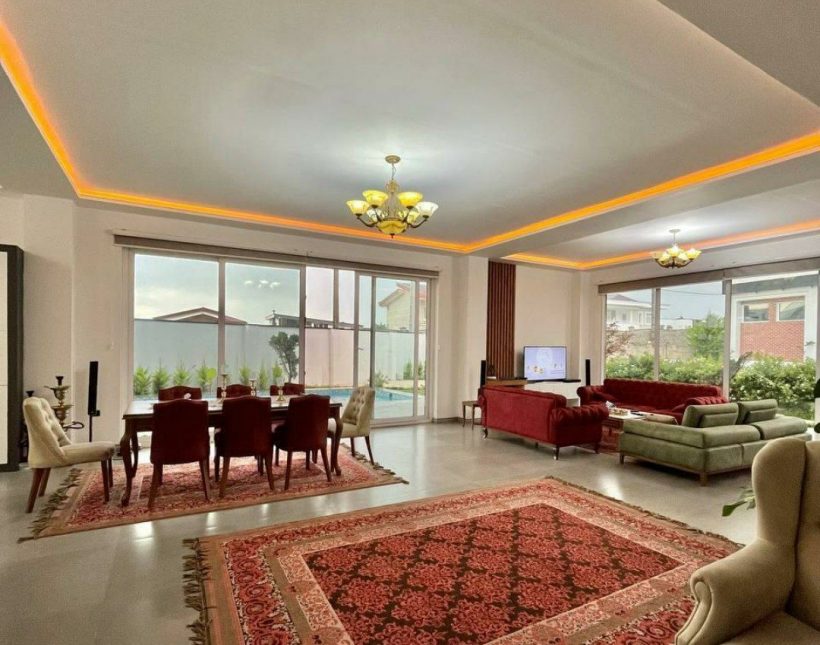 خرید ویلا دوبلکس استخر دار باروف گاردن شهرکی400متر | 400 متر