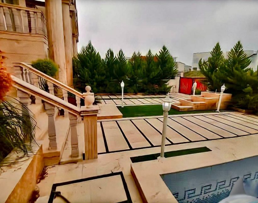 ویلا نما سنگ خوش ساخت استخر دار 300 متری | ۳۰۰ متر