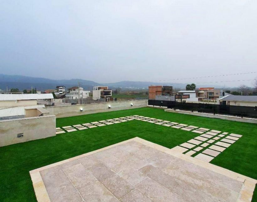 ویلا دوبلکس 250 متری نما مدرن با استخر داخلی و روفگاردن | ۲۵۰ متر
