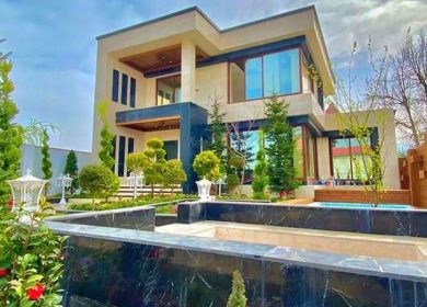خرید ویلا استخر دار 400 متری نما مدرن شهرکی جنگلی با سند | ۴۰۰ متر