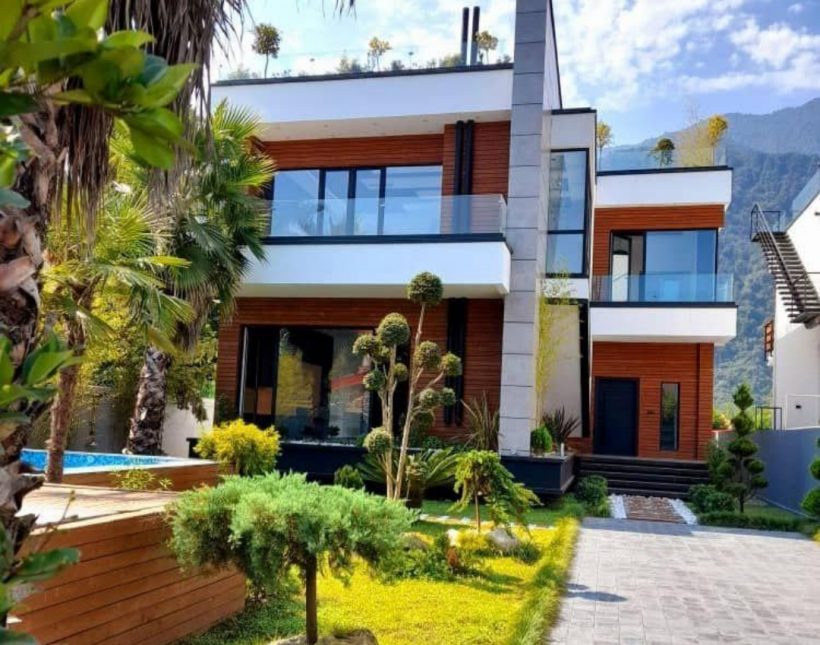 خرید ویلا دوبلکس 400 متری با استخر و روفگاردن دامنه جنگل | ۴۰۰ متر