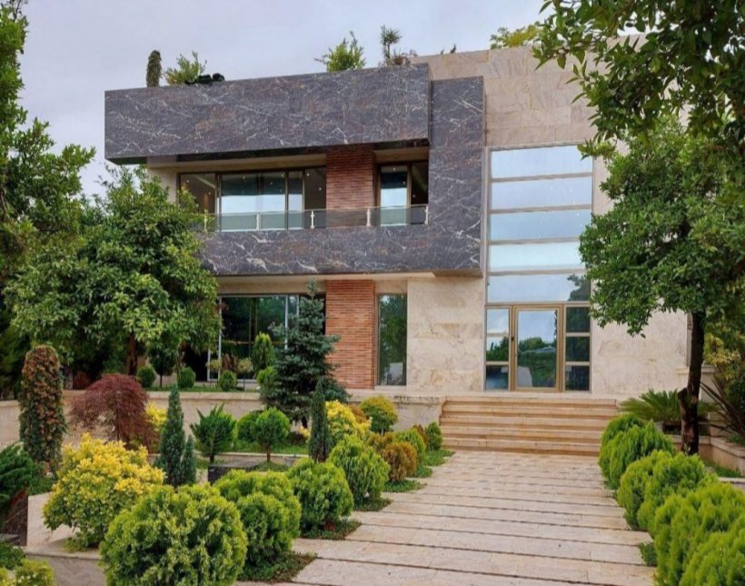 خرید باغ ویلای مدرن 450 متری روف دار مدارک تکمیل | ۴۵۰ متر