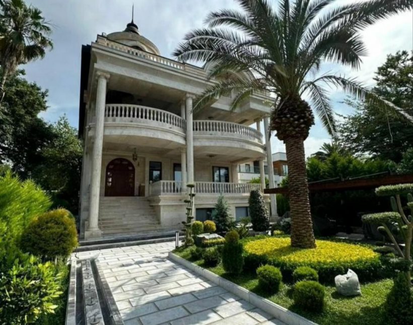 خرید کاخ ویلای نما سنگ 400 متری مبله سند دار سعادت آباد | ۴۰۰ متر