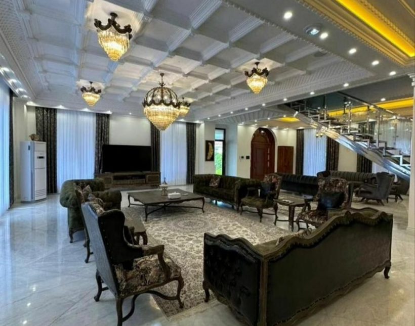 خرید کاخ ویلای نما سنگ 400 متری مبله سند دار سعادت آباد | ۴۰۰ متر