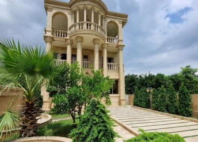 کاخ ویلا 370 متری استخر دار و شهرکی چمستان | ۳۷۰ متر