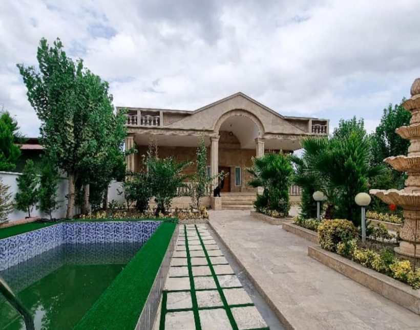 ویلا باغ 500 متری استخر دار و فول فرنیش چمستان | ۵۰۰ متر