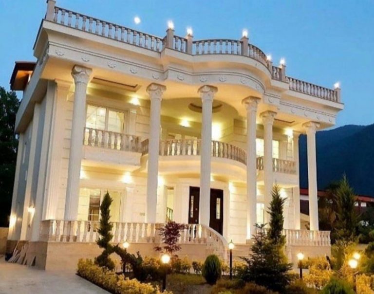 کاخ ویلا 300 متری شهرکی دامنه جنگل سند تک برگ | 300 متر