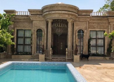 ویلا باغ کلاسیک استخر دار 450 متری شهرکی | 450 متر