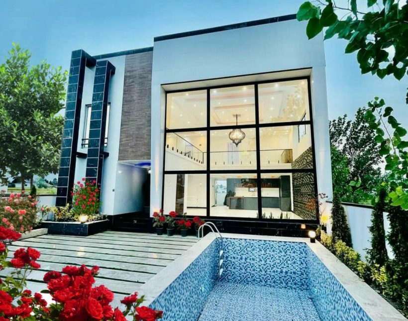 خرید ویلا دوبلکس مدرن استخر دار 300 متری شهرکی | 300 متر