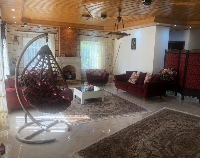 ویلا باغ جنگلی 350 متری شهرکی جنگلی مبله سند تک برگ | 350 متر
