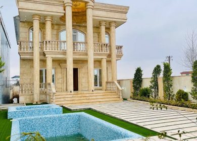 خریدکاخ ویلا باغ دوبلکس استخر دار 410 متر | ۴۱۰ متر