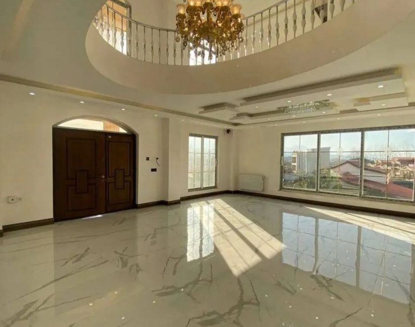 خرید ویلا باغ نما سنگ 400 متری فول امکانات شهرکی | ۴۰۰ متر