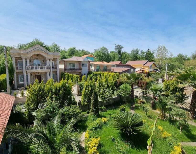 خرید ویلا باغ 400 متری سند تک برگ فول فرنیش جنگلی | ۴۰۰ متر