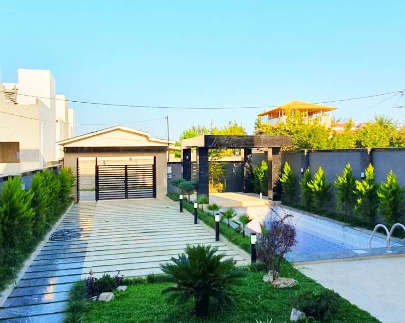 خرید ویلا تریپلکس نما مدرن چهار خواب 400 متری | 400 متر