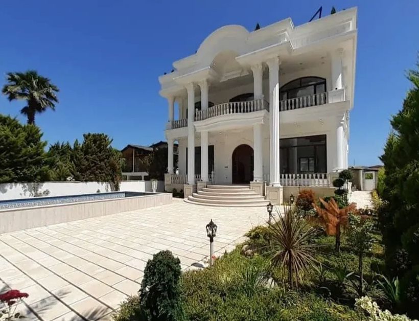 خرید ویلا عمارت نما رومی 400 متری استخر دار سعادت آباد | ۴۰۰ متر
