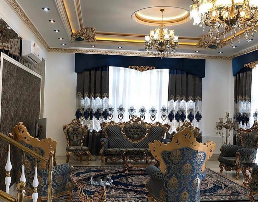 خرید ویلا نما سنگ 635 متری سند دار استخر دار فول فرنیش | ۶۳۵ متر