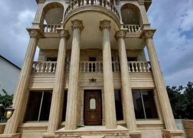 کاخ ویلا 500 متری استخر دار و سند دار چمستان | ۵۰۰ متر