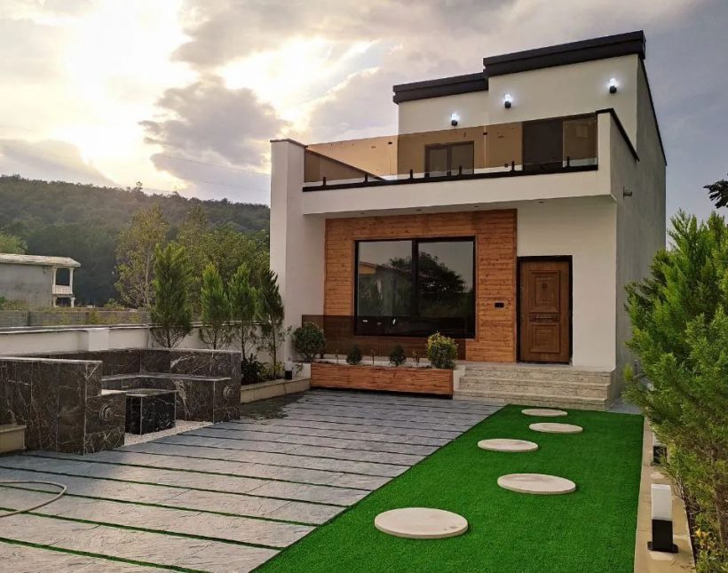 خرید ویلا دوبلکس 300 متری نما مدرن در چمستان | ۳۰۰ متر