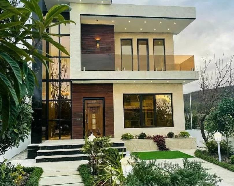 خرید ویلا نما مدرن 380 متری با سند تک برگ | 380 متر