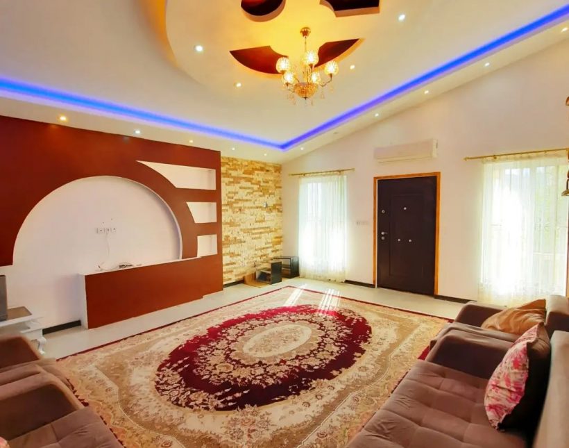 خرید ویلا باغ نیم پیلوت 350 متری شهرکی سند دار در چمستان | ۳۵۰ متر
