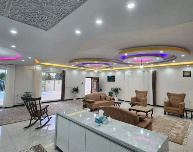 خرید ویلا فلت 400 متری استخر دار فول فرنیش سند شش دانگ | ۴۰۰ متر