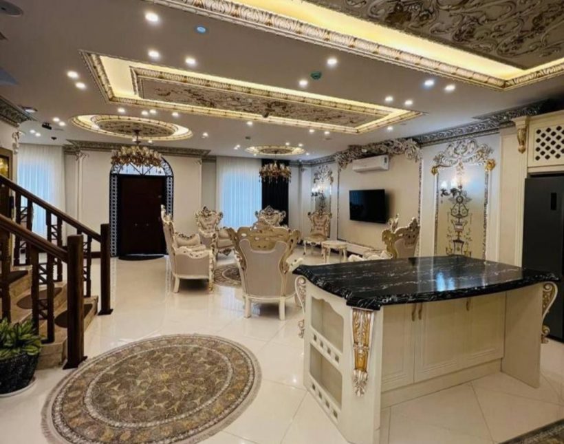 خرید ویلا نما سنگ لاکچری 300 متری سعادت آباد | 300 متر