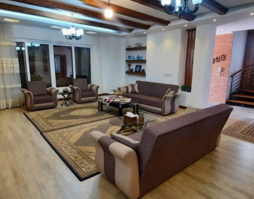 خرید ویلا باغ دوبلکس 400 متری مبله دامنه جنگل چمستان | ۴۰۰ متر