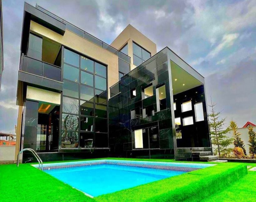 ویلا تریبلکس هوشمند 350 متری استخر دار در چمستان | ۳۵۰ متر