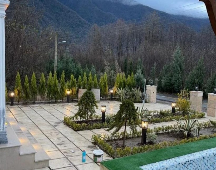 ویلا باغ دوبلکس نما رومی 300 متری با استخر پلاک 1 جنگل | ۳۰۰ متر