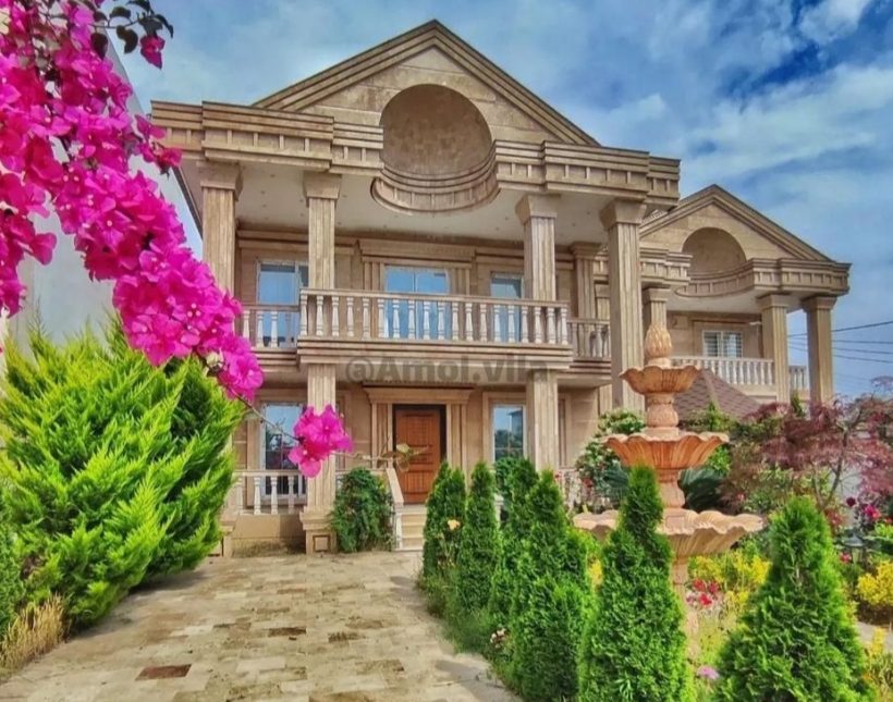 خرید ویلا دوبلکس نما سنگ 300 متری شهرکی در چمستان | ۳۰۰ متر